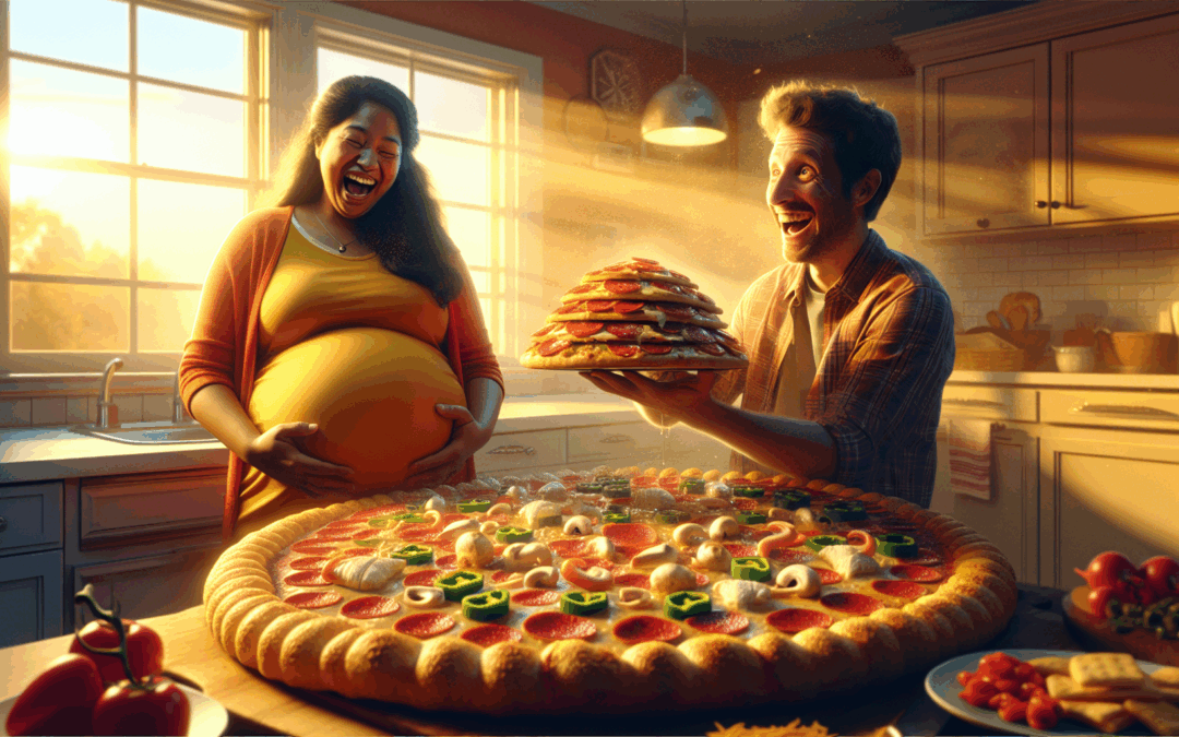 Pregnant Wife’s Viral Pizza Order Sparks Laughter