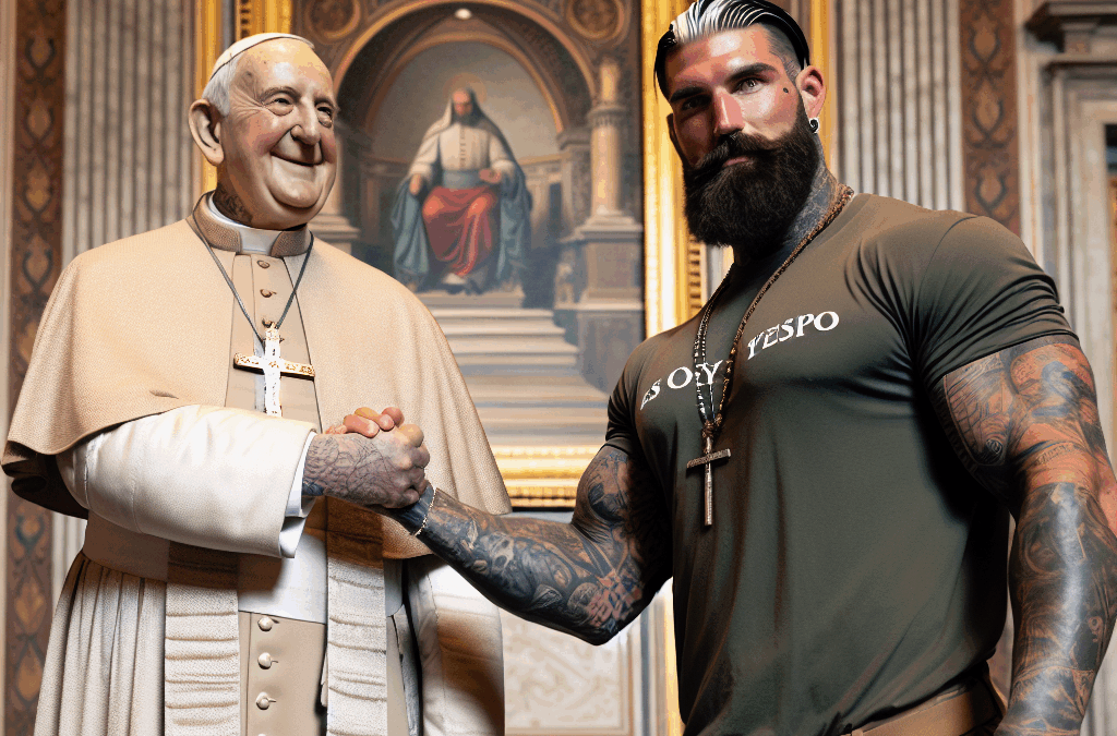 Jelly Roll Meets the Pope: From Troubled Past to Holy Ground