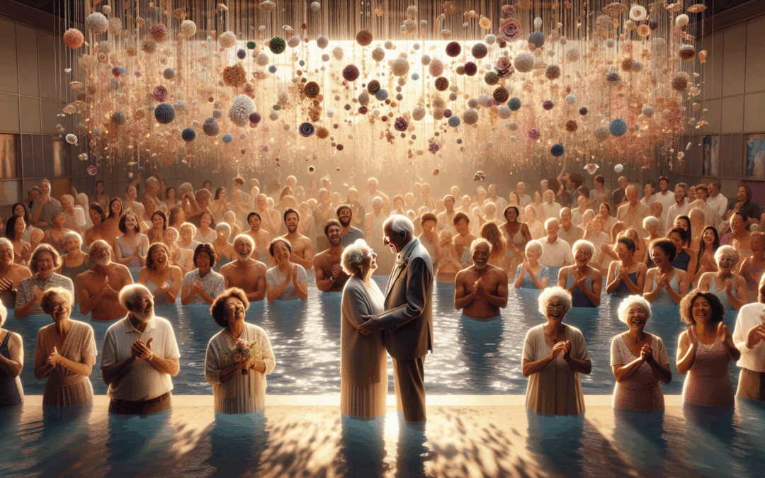 A Poolside Love Story: Romance in Water Aerobics