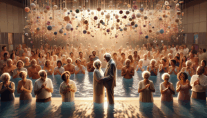 A Poolside Love Story: Romance in Water Aerobics